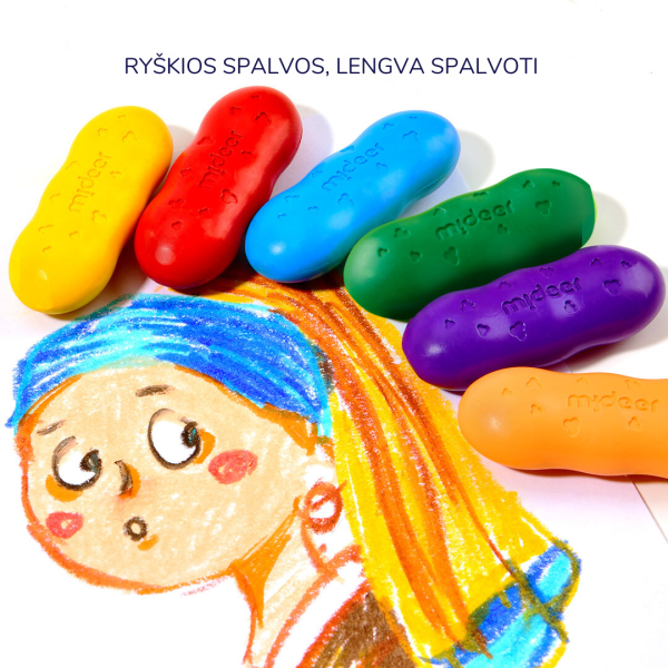 bičių vaško kreidelės