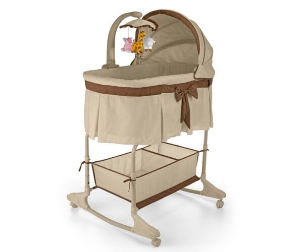 Milly Mally Sweet Melody 4in1 lopšys – kūdikių lopšys su supimo funkcija, melodijomis ir vibracija