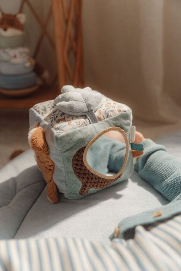 Little Dutch Minkštas veiklos kubas "Forest Friends" GRS