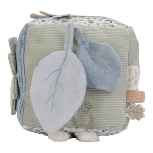 Little Dutch Minkštas lavinamasis kubas Lucky leaves