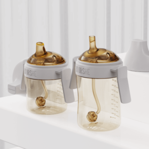 HEORSHE silikoninė pilka gertuvė 300 ml