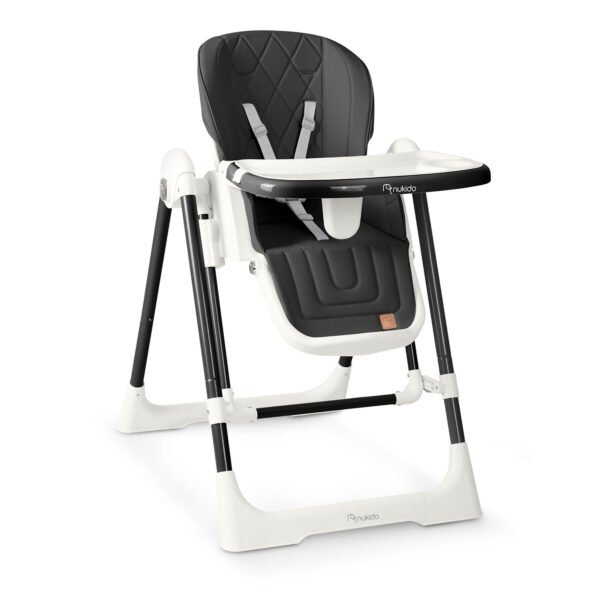 Maitinimo kėdutė-gultukas Nukido Elite 3 in 1, juoda Maitinimo kėdutė-gultukas Nukido Elite 3 in 1, juoda