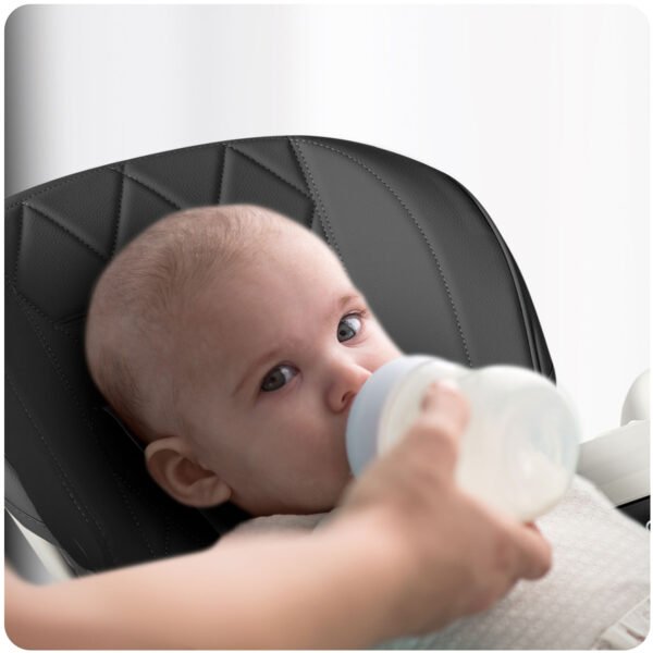 Maitinimo kėdutė-gultukas Nukido Elite 3 in 1, juoda Maitinimo kėdutė-gultukas Nukido Elite 3 in 1, juoda